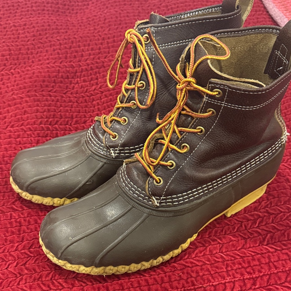 L.L. Bean Boots 8” - Leather Brown